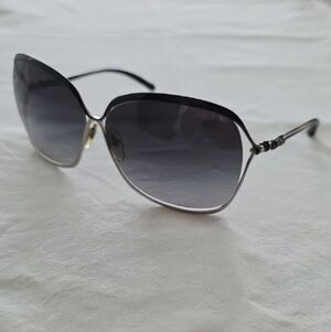 Chrome Hearts Black and Silver Sunglasses